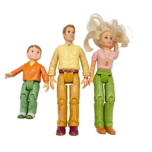 Fisher Price Loving family figures Mom Dad Son 2006 toys imaginative play role p - Picture 1 of 7