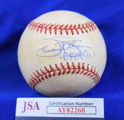 Jim Palmer JSA COA Autograph American League Signed Baseball HOF 90 - Image 1 of 2