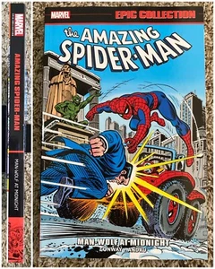 Amazing Spider-Man Epic Collection TPB 8 - Man-Wolf at Midnight - Marvel 124 142 - Picture 1 of 16