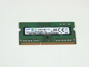 SAMSUNG 4Gb 1Rx8 DDR3 1Rx8 PC3L-12800S SO-DIMM MEMORY CARD M471B5173QH0-YK0 - Picture 1 of 2