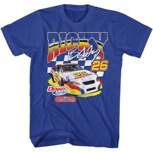 Talladega Nights Movie Mens T Shirt Ricky Bobby #26 Will Ferrell SPONSORED Royal - Picture 1 of 3