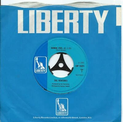 Ventures (The):Hawaii-Five-O/Higher than thou:UK Liberty:1968:Northern Soul Foto 1 de 2