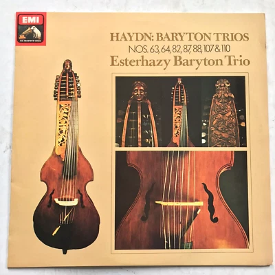 HAYDN Baryton Trios - Esterhazy Baryton Trio HMV HQS 1424 Vinyl LP Stereo - Image 1 of 4