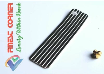 S T DuPont Lighter Parts Under Lid Gold Plate For line 2 & Gatsby  New Condition - Immagine 1 di 4