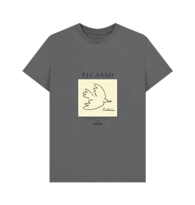 PREMIUM OFFICIAL Picasso Dove Charcoal T-Shirt - Picture 1 of 3