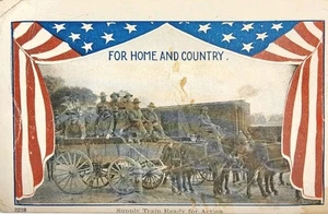 Postkarte 1918 1. Weltkrieg - für Heimat und Land - Versorgungsausbildung ~ #-7760 - Bild 1 von 15