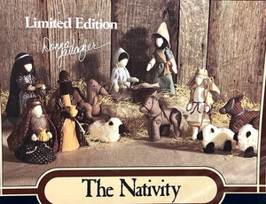 Home Folk Krippe Schnittmuster 849 von Donna Gallagher Vintage 1985 Puppen Stofftier - Bild 1 von 3