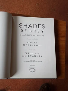 SHADES OF GREY BY WILLIAM MCILVANNEY/OSCAR MARZAROLI GOOD COND - Picture 1 of 3
