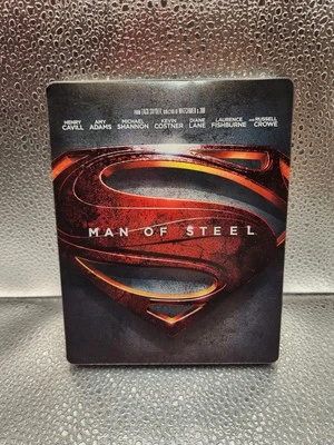 Man Of Steel Steelbook (Blu-Ray + DVD) - Image 1 of 2