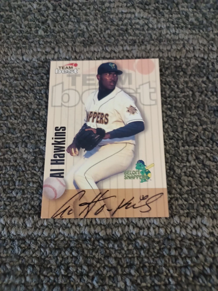 1998 Team Best/Best - Signature Series Autographs Al Hawkins (AU, RC) - Image 1 of 1