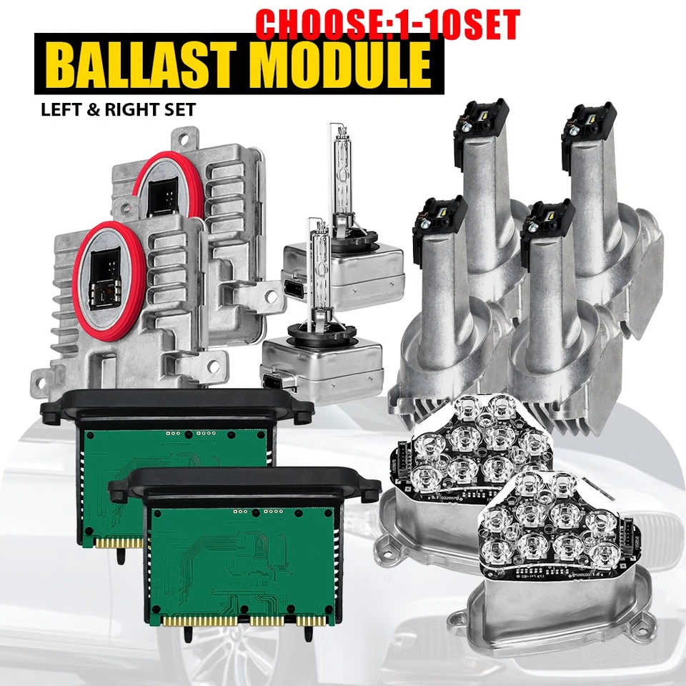 Bombilla de lastre de xenón módulo LED diodo izquierdo derecho para 12 BMW Active Hybrid 5 12-60X Foto 1 de 4