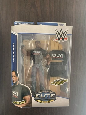 Figura de acción de lucha libre WWE Mattel Elite 38 FLASHBACK APA Faarooq Ron Simmons Foto 1 de 4