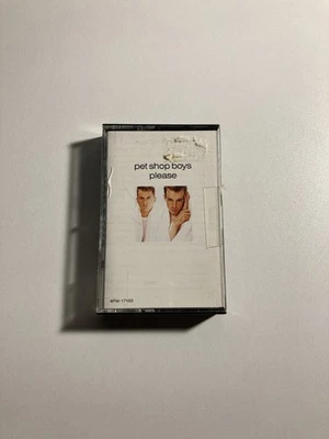 PET SHOP BOYS Please Cassette Tape 1986 EMI America Synthpop New Wave Vintage Foto 1 de 4