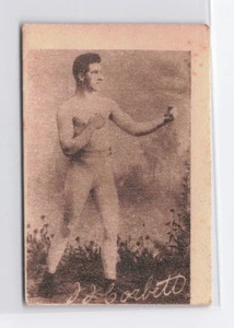 1925 La Morena El Salvador Serie C #39 JJ Corbett Rare Tobacco Type Card - Bild 1 von 2