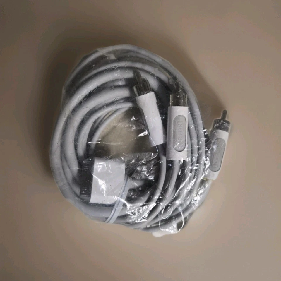 Cable AV compuesto Griffin Apple - Original - Nuevo en paquete 📺📱 Foto 1 de 4