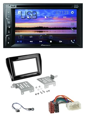 Pioneer Bluetooth 2DIN USB DVD DAB MP3 Autoradio für Suzuki Swift ab 17 schwarz - Bild 1 von 4