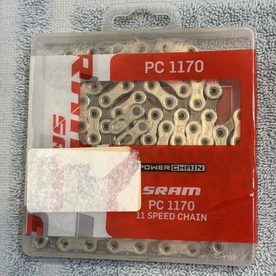 SRAM PC-1170 Chain - 11-Speed, 114 Links, Silver/Gray [ssg] - image 1 of 4