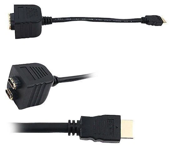 Pyle HDMI Male to 2 Female Video Splitter Adapter Cable - Image 1 of 1