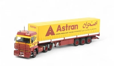 Tekno 1:50 Astran Ford Transcontinental curtainside semitrailer 86 Truck Diecast - Image 1 of 4