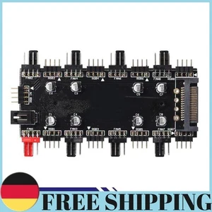 1 bis 8 Multi Way Splitter RGB PWM Hub Speed Controller Adapter (12V 4Pin) - Afbeelding 1 van 2