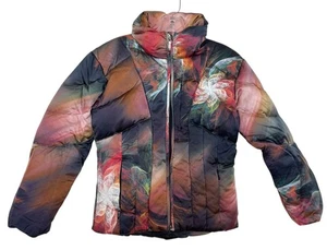 Giacca SKEA Vail Colorado ragazza taglia 10 piumino cravatta tinta unita zip tasche cappotto - Foto 1 di 11