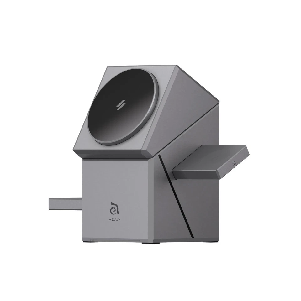ADAM elements Mag Qube Qi2 3-in-1 Intelligent Charging Station - Image 1 of 4