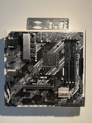 ASUS PRIME B450M-A II AM4 AMD Scheda Madre mATX Ryzen 1000, 2000, 3000 - Image 1 of 4