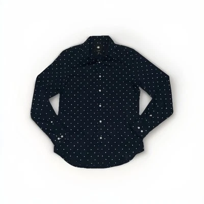 G Star Raw Men's Button Up Blue Long Sleeve Cotton Blend Core Shirt Size Medium - Image 1 of 4