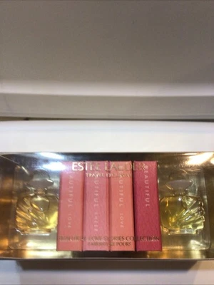 Lote de 4 Histórias Selado Estee Lauder Beautiful Love and Sheer Coleção Conjunto - Imagem 1 de 4