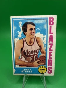 1974-75 Topps - Larry Steele #21. TrailBlazers. F6 - Picture 1 of 2