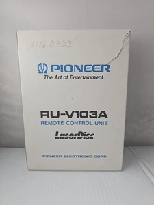 Pioneer Laserdisc Remote Control RU-V103a W/ Original Box. Tested Working - Picture 1 of 12