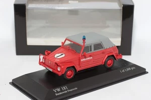1:43 VW 181 "Kurierwagen" Bundeswehr Feuerwehr | Minichamps 430 050094 |Modelcar - Bild 1 von 3