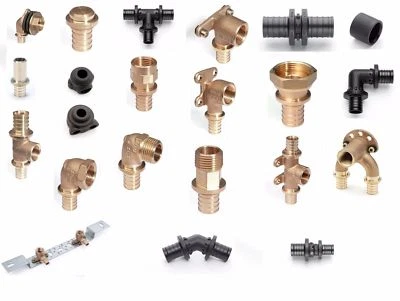 Rehau Rautitan Fittings Rohr Wandscheibe Übergang Winkel T-Stück Hülse - Bild 1 von 4