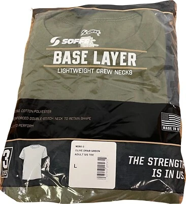 CAMISETAS MILITARES USMC OD VERDES M280 3PK SOFFE S M L XL 2XL 50/50 POLI ALGODÓN NUEVAS Foto 1 de 2