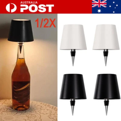 Wireless Bottle Lamp 3 Colors Dimming LED Wine Bottle Touch Lamp for Party Bars - image 1 of 4