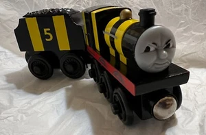Thomas & Friends Busy as a Bee James New Wooden Railway Train 2009 Learning - Picture 1 of 5