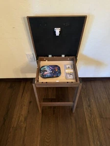 Concealed End Table with Hidden Storage Compartment. Locking Table To Hide Stuff - Picture 1 of 12