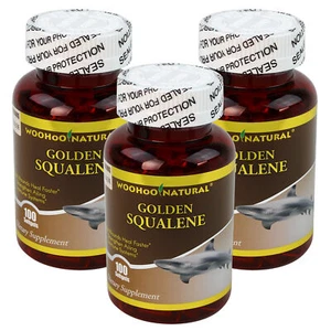 3 x Golden Squalene 1000 mg 100 Softgels - Picture 1 of 4
