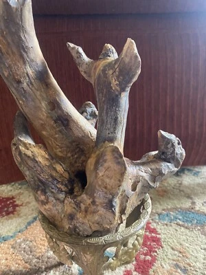 Escultura única en madera a la deriva de Lane Bodie "Sermón del Monte" 2012 Foto 1 de 4