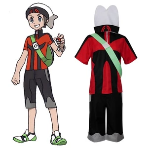 Taschenmonster Omega Rubin Alpha Saphir Brendan Yuki Outfit Cosplay Kostüm - Bild 1 von 5