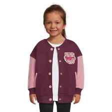 365 Kids from Garanimals Girls Bomber Jacket, Two front Pockets Size 7