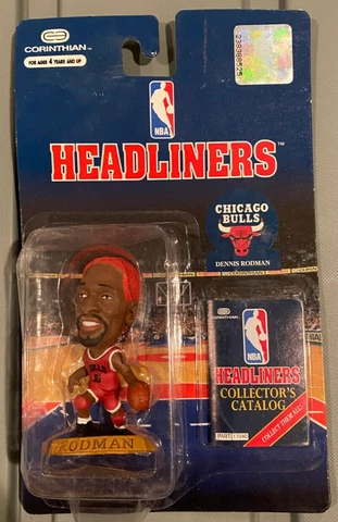 1996 Corinthian NBA Headliners Dennis Rodman Red hair Chicago Bulls Cover