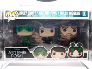 Funko Pop! Holly Short Aretmis Fowl Mulch Diggems Vaulted Exclusive New 3 Pack - Picture 1 of 4