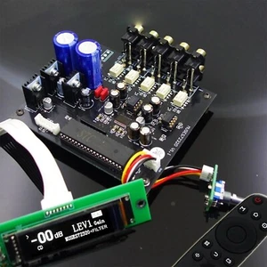 1pc F12 MUSES72320 Preamplifier Board Volume Control + IR Remote Control - Picture 1 of 6