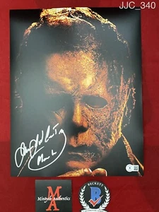 JAMES JUDE COURTNEY SIGNED 11x14 PHOTO! HALLOWEEN KILLS! MICHAEL MYERS! BECKETT! - Picture 1 of 4