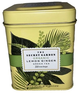 The Secret Garden Bio Zitrone Ingwer Grüntee 50 Teebeutel 3,52 Oz Ablaufdatum 11/27 N - Bild 1 von 7