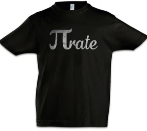 Pirate Boys T-Shirt Pi Maths Fun Geek Nerd Teacher Professor Science Scientist - Picture 1 of 1