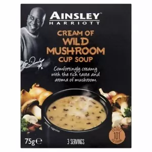 Ainsley Harriot Wild Pilz Tasse Suppe 75g - 2er Pack - Bild 1 von 1