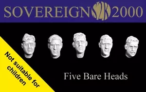 Sovereign 2000 - Cinco cabezas desnudas 1/35th - S2KF021 - Imagen 1 de 4