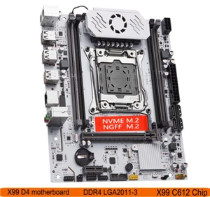 Motherboard DDR4 Support LGA 2011-3 Xeon E5 V4 NVME M.2 Slot Processor C612 chip - Picture 1 of 16